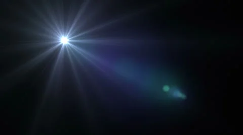 Lens flare Stock Footage