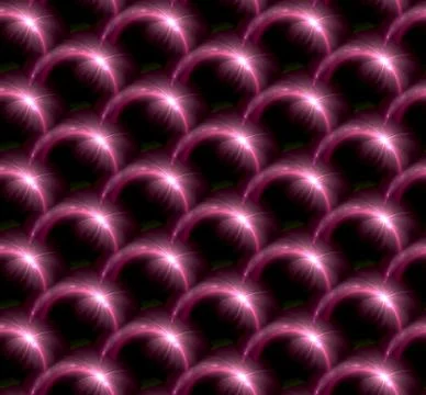 Lens Flare half ring pattern red Stockillustratie
