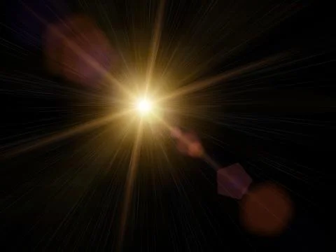 Lens flare Stock Illustration