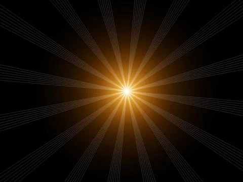 Lens flare Stock Illustration