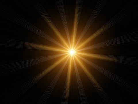 Lens flare Stock Illustration