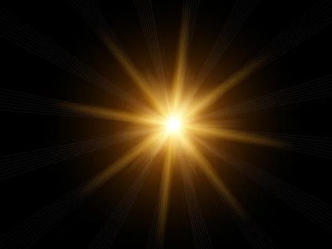 Lens flare Stock Illustration