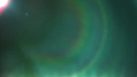 Lens flare light and bright glow over black background. Abstract overlay filter Stock Footage 122738607