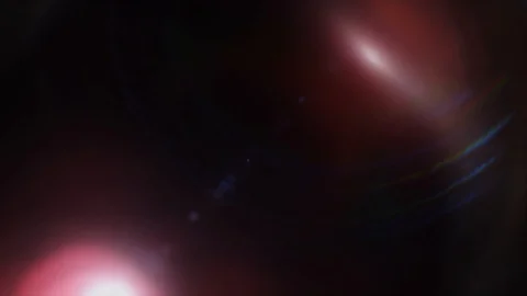 Lens flare light and bright glow over black background. Abstract overlay filter Stock Footage 122740892