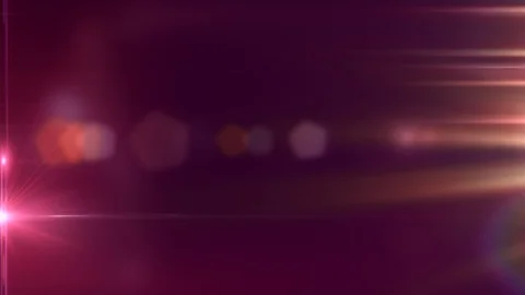 Lens flare light and bright glow over black background. Abstract overlay filter Stock Footage 122746062