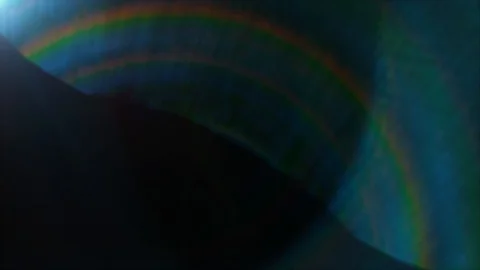Lens flare light and bright glow over black background. Abstract overlay filter Stock Footage 122746822