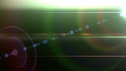 Lens flare light and bright glow over black background. Overlay filter Stock Footage 122755685