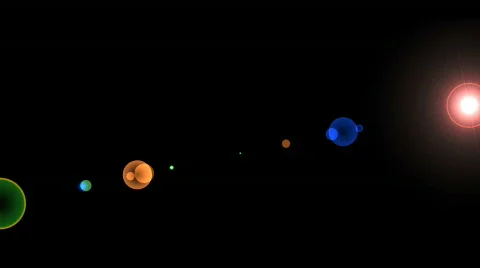 Lens Flare Light Stock Footage 321400