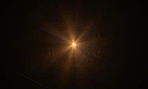 Lens Flare light over background. Easy to add overlay or screen filter over Stock Illustration