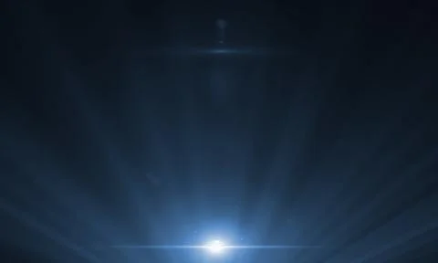 Lens Flare light over background. Easy to add overlay or screen filter over Stock Illustration