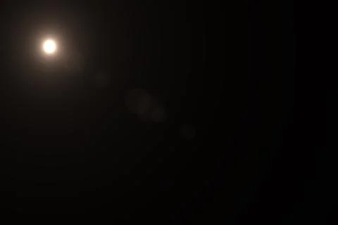 Lens flare light. Stock Photos