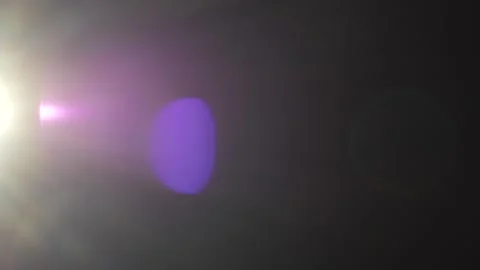 Lens flare Loop and overlay light leaks effect Stock Footage 230415009