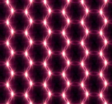 Lens Flare overlap red ring pattern Illustrazione stock