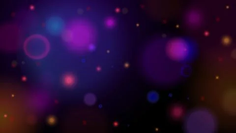 Lens flare particles abstract background Stock Illustration