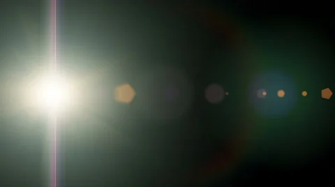 Lens Flare Reveal Stock Footage 30697536