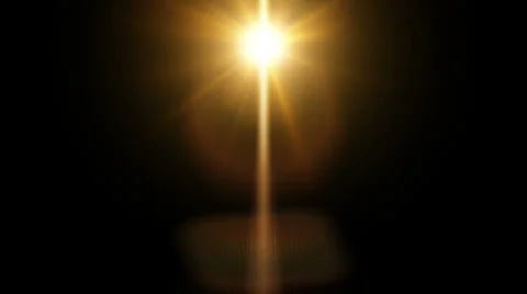 Lens Flare Reveal Stock Footage 30728166