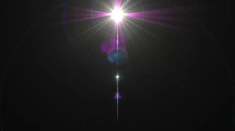 Lens Flare Reveal Stock Footage 31059559
