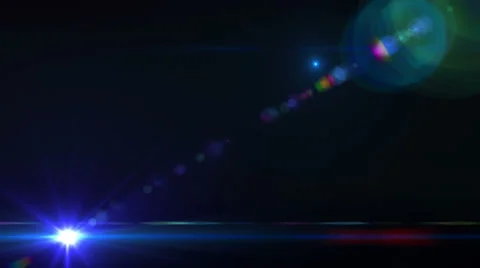 Lens Flare Reveal Stock Footage 31132829
