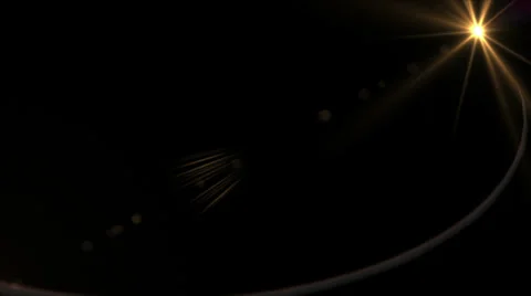 Lens Flare Reveal Stock Footage 31479996