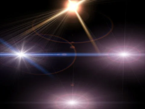 Lens Flare Reveal Stock Footage 31746973