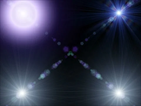 Lens Flare Reveal Stock Footage 31806327