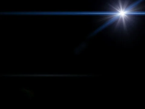 Lens Flare Reveal Stock Footage 31809109