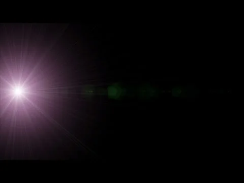Lens Flare Reveal Stock Footage 31809557