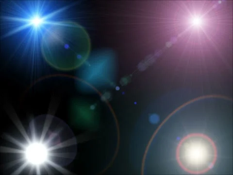 Lens Flare Reveal Stock Footage 31809715