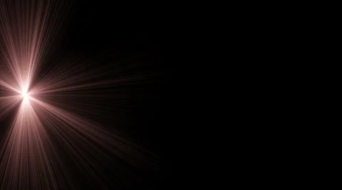 Lens Flare Reveal Stock Footage 31810101