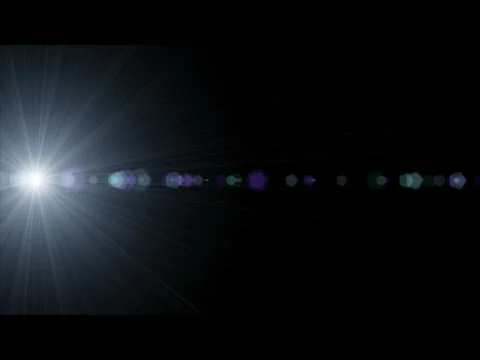 Lens Flare Reveal Stock Footage 31811264
