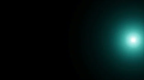Lens Flare Reveal Stock Footage 31813063