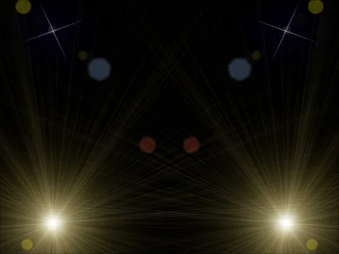 Lens Flare Reveal Stock Footage 31814030