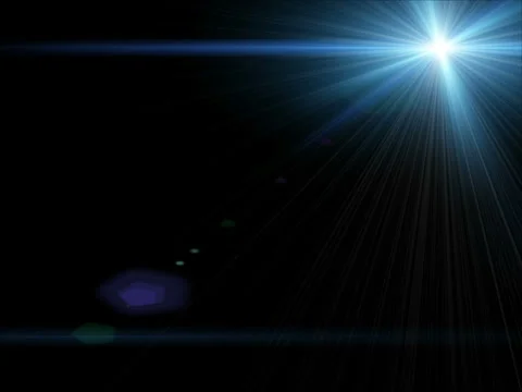 Lens Flare Reveal Stock Footage 31814845