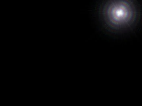 Lens Flare Reveal Stock Footage 31814922