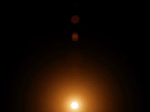 Lens Flare Reveal Stock Footage 31814923