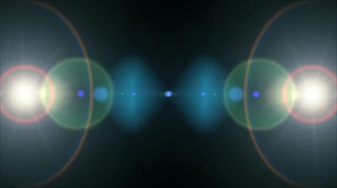 Lens Flare Reveal Stock Footage 31885451