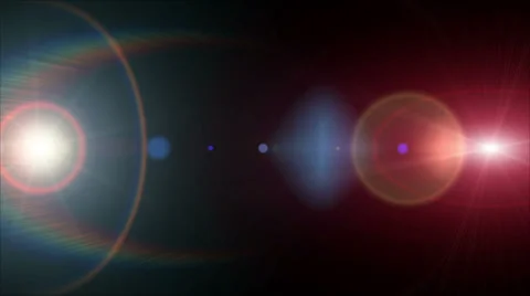 Lens Flare Reveal Stock Footage 31887679
