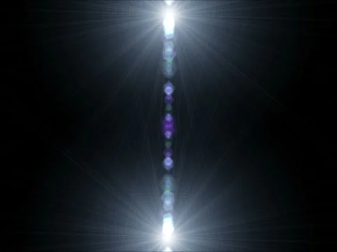 Lens Flare Reveal Stock Footage 31896207
