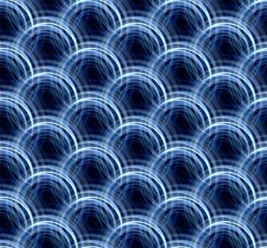 Lens Flare ring blue pattern イラスト素材