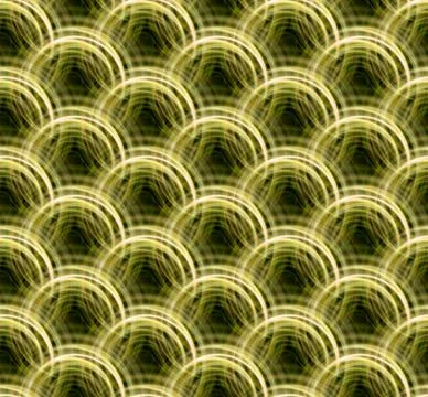 Lens Flare ring yellow pattern Stock Illustration