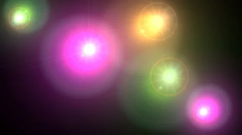 Lens Flare Title Background 1080 Stock Footage 50753535