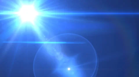 Lens Flare Transition Flash Wipe bright blue alpha 1 Stock Footage