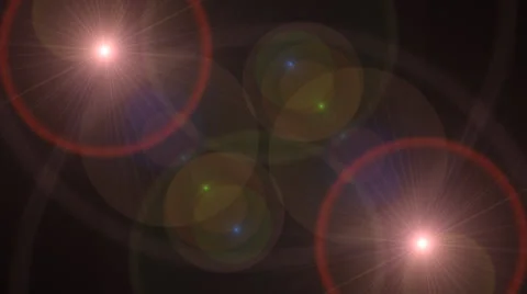 Lens Flare Transition Flash Wipe rings alpha 2 Stock Footage 37431295
