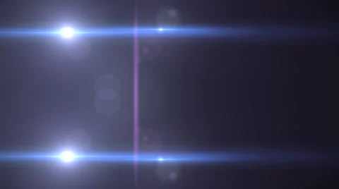 Blue Lens Flare Transition 2 with Alpha, Stock Video