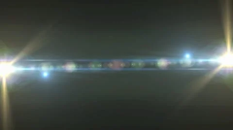 Lens flare transition Stock Footage 10584696