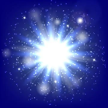 Lens flare vector Stock Illustration