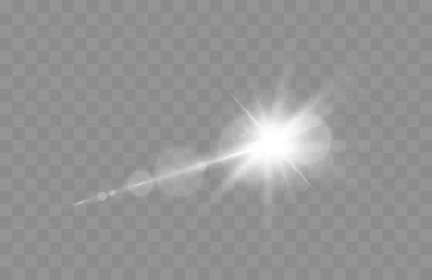 Lens flare vector illustration Stock Illustration