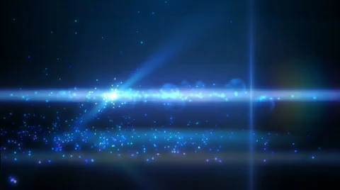 Lens flare wipes with reflections Stock Footage