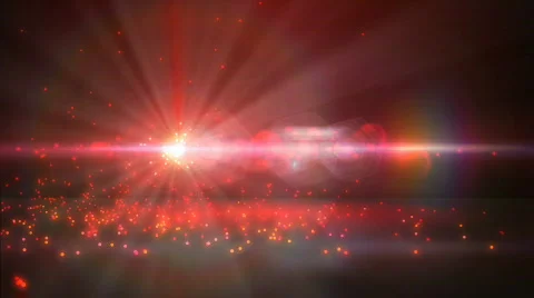 Lens flare wipes with reflections Stock Footage 784161