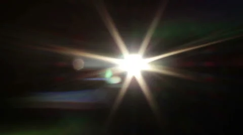 Lens Flares And Flash Lights Stock Footage 67355501